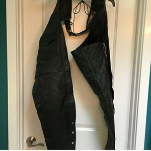 Leather chaps